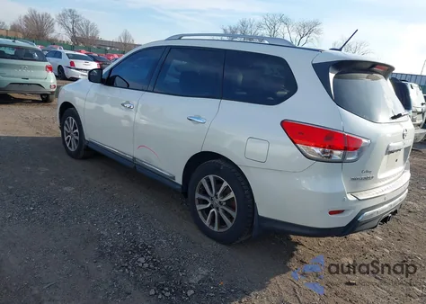 2015 Nissan Pathfinder Sl from USA, damaged, VIN 5N1AR2MM2FC713553